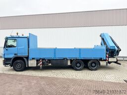 Mercedes-Benz Actros 2741 L 6x4 Actros 2741 L 6x4, Twist-Lock ausz. auf 3m, Heckkran Palfinger PK 42502-D, Funk