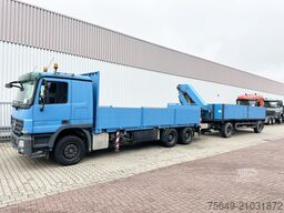 Mercedes-Benz Actros 2741 L 6x4 Actros 2741 L 6x4, Twist-Lock ausz. auf 3m, Heckkran Palfinger PK 42502-D, Funk