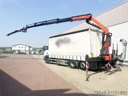 MAN TGS 26.400 6x2-4 LL TGS 26.400 6x2-4 LL, Lenk-/Lift, Edscha, Heckkran Palfinger PK23002-C + Jib PJ060A, Funk