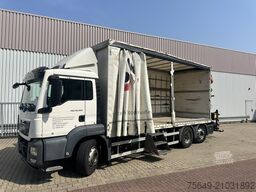 MAN TGS 26.400 6x2-4 LL TGS 26.400 6x2-4 LL, Lenk-/Lift, Edscha, Heckkran Palfinger PK23002-C + Jib PJ060A, Funk