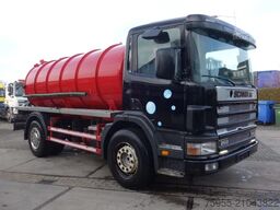 Scania P94-260 VACUUMTANK 10 CUB STEELSPRINGS,MANUALPOMP