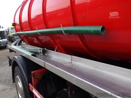 Scania P94-260 VACUUMTANK 10 CUB STEELSPRINGS,MANUALPOMP