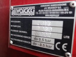 Scania P94-260 VACUUMTANK 10 CUB STEELSPRINGS,MANUALPOMP