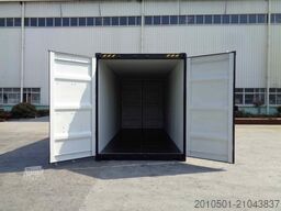 20 Fuß High Cube Container Seecontainer / RAL 9005 Tiefschwarz
