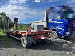 NC Machinery Trailer with Hydraulic Ramps