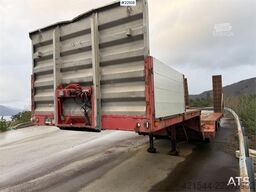 Vang SHSL 4 axle machine trailer w/ hydraulic driving b