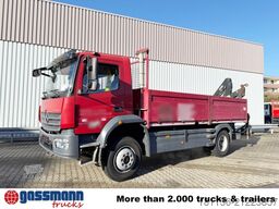 Mercedes-Benz Atego 1323 A 4x4, Heckkran Hiab 055 B-2 CL, 2x AHK