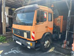 MERCEDES-BENZ LK 1324 6 Zylinder*Hiab 102 kran*OM 366Schalter*