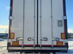 Krone box semi-trailer with Thermo King unit