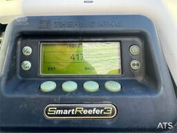 Krone box semi-trailer with Thermo King unit