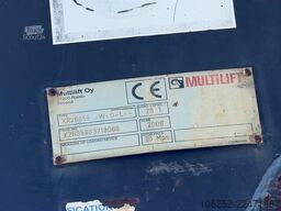 Scania P380 8X4 26T HIAB HOOKLIFT / AMPLIROLL - HUB RE...