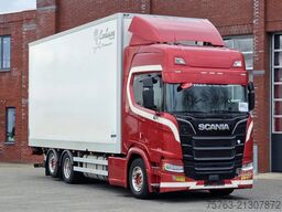 Scania R580 V8 NGS Highline 6x2*4 - Box with sidedoors...