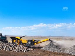 FABO Crushing equipment FTJ-1175 Crawler Jaw Crusher 150-300 TPH