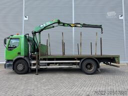 Renault HD260-20 PR OPEN LAADBAK MET HMF853 KRAAN / BLA...