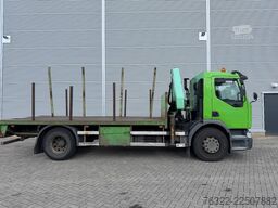 Renault HD260-20 PR OPEN LAADBAK MET HMF853 KRAAN / BLA...