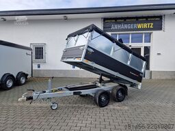 Saris Kompakter Volumenkipper 276x150x90cm  2000kg oder 2700kg wahlweise