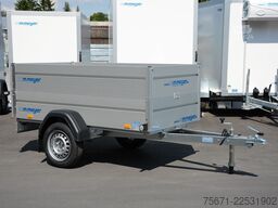 WM Meyer HZ 7525/126 Aluanhänger 750 kg 251 x 126
