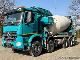 Mercedes-Benz AROCS 3742 8x4 EURO6 POMPOGRUSZKA SERMAC 4Z28