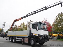 Renault C380 Comfort 6x4 / Atlas 172.3E crane