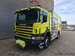 Scania P124C 420 4x4 Hauser 2000 Winde Wasserwerfer Li...