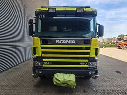 Scania P124C 420 4x4 Hauser 2000 Winde Wasserwerfer Li...