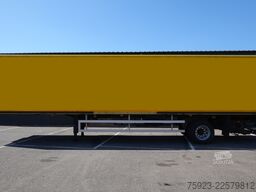 Floor 1 Axle closed box trailer