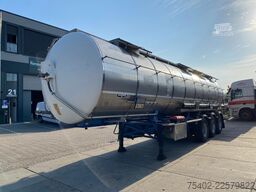 Van Hool Tank / 33.280 LT / 4 compartments / ADR / Inox