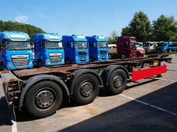 Schmitz 3 axle container chassis extendable trailer