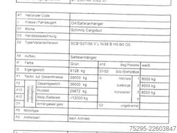 Schmitz Cargobull 3 Achs Mega Trailer Hubdach top Reifen verzinkt