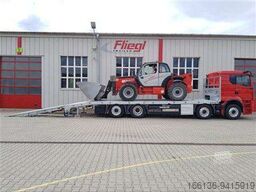 Hangler LKW Tieflade Liftmaster Aufbau für 4 Achs LKW Fahrgestell zum Transport von Arbeitsbühnen