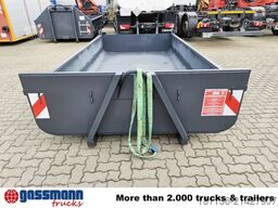 City-Abrollcontainer mit Pendelklappe