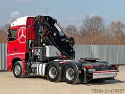 MERCEDES-BENZ AROCS 3351 * Sattelzugmaschine + KRAN/FUNK