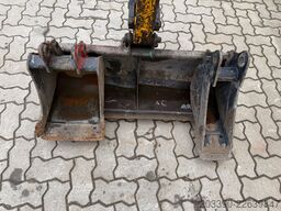 JCB 15C-1 / 1.455 H /  3 x Löffel / Kabine