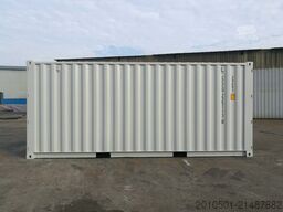 20 Fuß Double Door Seecontainer RAL7016 & RAL 7035 KONTENER