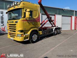 SCANIA R 560 6x2*4HSA*Meiller Haken*Lift-Lenkachs*Cam*