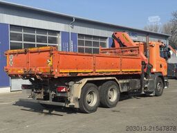 SCANIA G 410 CB 6x4 HSZ Kipper Kran Palfinger PK26002
