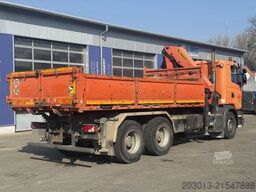 SCANIA G 410 CB 6x4 HSZ Kipper Kran Palfinger PK26002