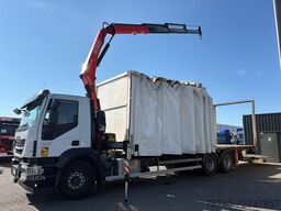 Iveco Stralis 420 + 6X2 + FASSI F 135 - 3X EXT. + REM...
