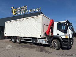 Iveco Stralis 420 + 6X2 + FASSI F 135 - 3X EXT. + REM...