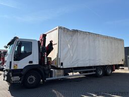 Iveco Stralis 420 + 6X2 + FASSI F 135 - 3X EXT. + REM...