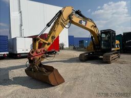 CATERPILLAR 320 D/Hammerhydraulik/Klima/Schnellwechsler