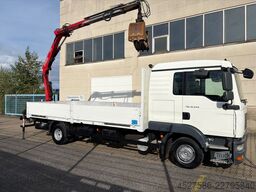 MAN TGL 12.240*MAXI PRITSCHE*FASSI KRAN*KLIMA*
