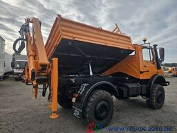 Unimog U2150 4x4 Kran abnehmbar Palfinger Hakenhöhe 10m