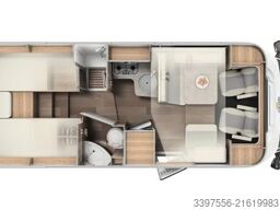 Carado T 447 Edition15 Luftfederung, Automatik 4,15t