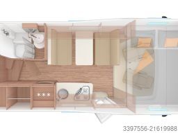 Weinsberg CaraHome 700 DG 165PS 6 Sitz- und Schlafplätze