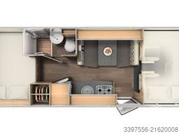 Sunlight A 70 6 Sitz- und 5 Schlafplätze,