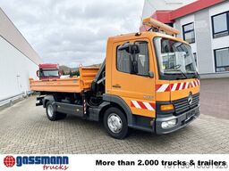 Mercedes-Benz Atego 815 K 4x2 mit Kran Hiab 055 B-1 CL