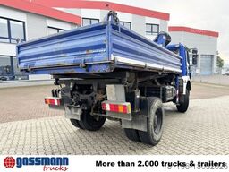 Mercedes-Benz SK 1922 AK 4x4 mit Kran Atlas AK 60.1, EX-THW!