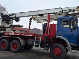 Mercedes-Benz 2629  AK Motorwagen mit Kran  Dachdeckerkran6x6