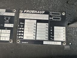 Fruehauf FSRMD4 / Box / Laadklep 2000 kg / Lift as / APK...